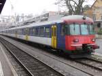 SBB - Zwei Triebzge Typ 510 abgestellt im Bahnhof von Schaffhausen am 01.01.2008