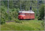 Churer Bahnhoffest. Aprofahrt mit dem Churchillpfeil RAe 1021 nach St.Margrethen als Extrazug 33030 kurz vor Trbbach. (25.05.2008)