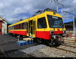 OeBB - ex Montafonerbahn Triebwagen  Be 4/4  94 85 7 546 109-0 abgestellt im Bhf. Balsthal anlässlich der 125 Jahr Feier der OeBB am 2024.06.15