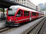 RhB - Triebzug ABe 4/16  3104 im Bahnhof Chur am 10.05.2014