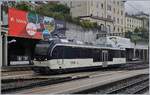 Der MOB Alpina ABe 4/4 9304 auf Alleinfahrt in Montreux.