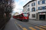 Allegra 3504 in der Stadtdurchfahrt Chur am 18.03.2011