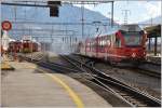 Allegra soweit das Auge reicht. 3102,3105,3509 und 3503 in Landquart. (05.01.2016)