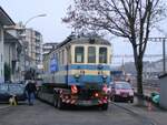 Der MOB-Be 4/4 36 (ehemals VBW-BDe 4/4 36, Baujahr 1913) wurde im November 2007 vom Verein Ds Blaue Bähnli übernommen und am 20.