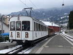 RB - Triebwagen BCFhe 2/3  6 mit 2 wagen im Bhf.