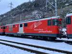 MGB Deh 4/4 I 54  Goms  die am 4.1.21 Ende Glisergrund abgestellt ist.