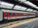 DB / City Night Line - Personenwagen Bvcmz 61 80 50-91 031-3 im Hauptbahnhof Zrich am 26.08.2011