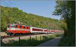 Die SBB Re 4/4 II dürfte dank dem SWISS EXPRESS Anstrich welche die Lok sehr lange Zeit zierte zu den am meisten fotografieren Re 4/4 II gehören Hier noch ein weiters Bild: Durch den Neubau bzw. Einfügen der Murgbrücke über die Ostertage wurde der CNL 1258 von Berlin Lichtenberg nach Zürich HB über die Gäubahn umgeleitet. 
Das Bild zeigt den Zug bei Thayngen, nachdem in Singen die SBB Re 4/4 II 11109 den Zug übernommen hat. 

22. April 2011