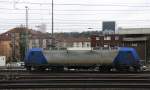 145 CL-204 von Crossrail steht in Aachen-West.
Aufgenommen vom Bahnsteig in Aachen-West. 
Bei Nieselregen am Mittag vom 20.2.2016.