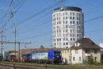 Siemens Vectron 193 949-2 durchfährt den Bahnhof Pratteln.