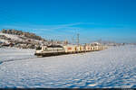 Am 03.12.2023 konnte Railcare Rem 476 451 mit dem umgeleiteten Railcarezug in Seftigen aufgenommen werden