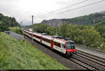 RBDe 560 414-5 (RA14 | DO RA 94 85 7 560 414-5 CH-RA) unterwegs am Schloss Saint-Maurice (CH).