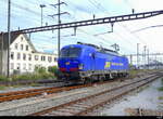 WRS - Lok 475 901 unterwegs in Pratteln am 05.10.2023 ..