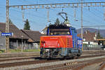 Eem 923 014-5 durchfährt den Bahnhof Rupperswil.