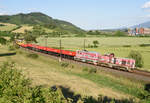 Die beiden Diesellokomotiven 730 618 und 742 664  Anicka  des Eisenbahnverkehrsunternehmens TSS GRADE, a.s.