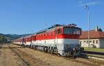 750 094-5 mit Regionalzug Os 7502 Zvolen os.