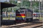 750 300-6 rangiert in Zvolen. (07.06.2014)