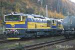 Diesellok 753 710-3 von OKD-Doprava aufgenommen am 16.11.2006 am Bahnhof Bad Schandau