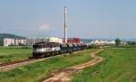 756 010 und 001 mit Getreidezug bei Tornala (23.05.2014)