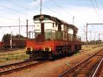 770 073-5 auf Bahnhof Devnska Nov Ves am 12-8-2005. Bild und scan: Date Jan de Vries.