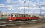 ZSR 810671 fhrt am 1.5.2003 vom Bahnhof Poprad Tatry aus ins nahe Depot.