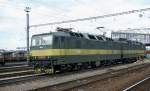 Poprad Tatry 26.06.2001: Doppel Lok 131030 fhrt mit einem Zug in Richtung
Zilina durch.