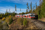 ZSSK 425 954 / Štrbské Pleso, 17. Oktober 2024<br>
Os Štrbské Pleso - Poprad-Tatry