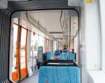 Testfahrt Bombardier Flexity Outlook fr Alicante in Bratislava 02.06.2012 Interieur