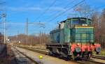 S 642-179 fhrt durch Maribor-Tabor Richtung Maribor Hauptbahnhof. /27.12.2012