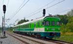 S 711-001 fhrt durch Maribor-Tabor Richtung Maribor Hauptbahnhof.