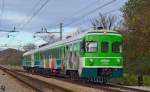 S 711-016 fhrt durch Maribor-Tabor Richtung Ormo. /7.11.2012