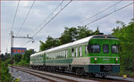 SŽ 711-020 fährt durch Maribor-Tabor Richtung Maribor HBF. /7.9.2016