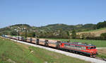 Am 29. September 2023 übernahm die 363 025 die Traktionsleistung von Spielfeld-Straß nach Maribor Tezno von dem aus Graz Vbf kommenden Güterzuges 44453 und wurde dabei von mir in Cirknica fotografiert.