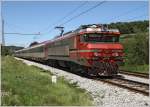 SZ 363 030 fhrt mit EC 255 von Wien Meidling nach Maribor. 
Pesnica 11.8.2011