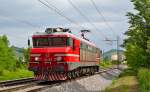 S 363-009 fhrt als Lokzug durch Maribor-Tabor Richtung Tezno Verschiebebahnhof.