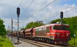 S 363-004 zieht Gterzug durch Maribor-Tabor Richtung Norden. /6.6.2013