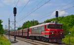 S 363-007 zieht Erzzug durch Maribor-Tabor Richtung Norden. /4.7.2013