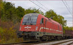 SŽ 541-106 zieht Güterzug durch Maribor-Tabor Richtung Tezno VBF.