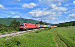 541 103 mit einem Containerzug am 11.05.2024 bei Crnotice.