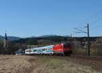 541 014 mit einem EC am 02.04.2012 bei Finkenstein.