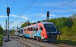 S 312-115 fhrt durch Maribor-Tabor Richtung Maribor Hauptbahnhof.