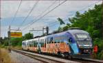 SŽ 312-109 fährt durch Maribor-Tabor Richtung Maribor HBF.