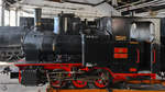 Die Schmalspur-Dampflokomotive 71-012 wurde 1922 bei Orenstein & Koppel gebaut. (Eisenbahnmuseum Ljubljana, August 2019)