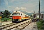 In Kamnik Graben wartet der SZ 713-117 auf die Rückfahrt nach Ljubliana.