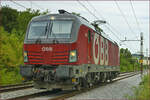 OBB 1293 056 fährt als Lokzug durch Maribor-Tabor Tezno FBH. /4.8.2021