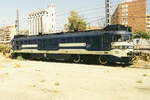 354-007-7 Talgo 4000T / RENFE / Bahnhof Alicante / Eingescanntes Dia / 20.08.1998