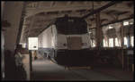 Tag der offenen Tür im BZA Minden am 29.8.1992: In der Lokhalle wurde die AVE Renfe 252001 Lok für Testfahrten vorbereitet.