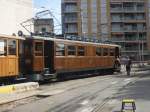 Elektrotriebwagen No.3 der Ferrocarril de Sller im Bahnhof Palma.