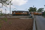 Auch auf Mallorca gibt es “die Fotowolke“, die sich vor die Sonne schiebt, wenn der Zug kommt. Der von Triebwagen Nr. 2 gezogene Zug der Ferrocarril de Sóller von Palma de Mallorca nach Sóller wurde am 21.09.2016 in der Nähe von Son Reus fotografiert.