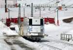 Khlwagen zur Versorgung von Gaststtten und Hotels am 07.03.2008 in der Station Vall de Nuria